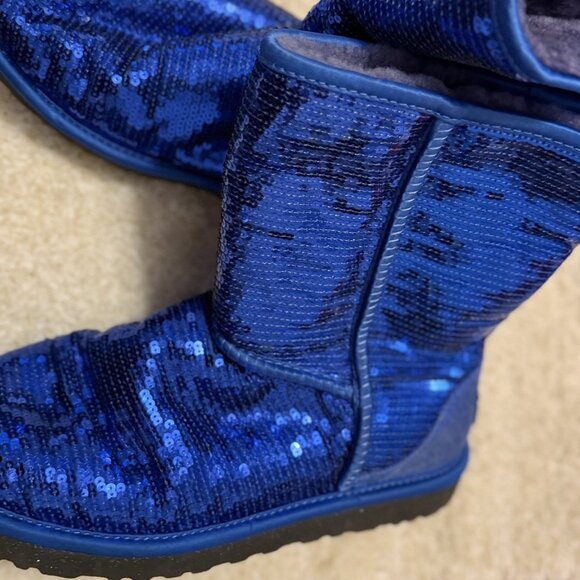 BLUE, BLING, UGG - Picture 9 of 10